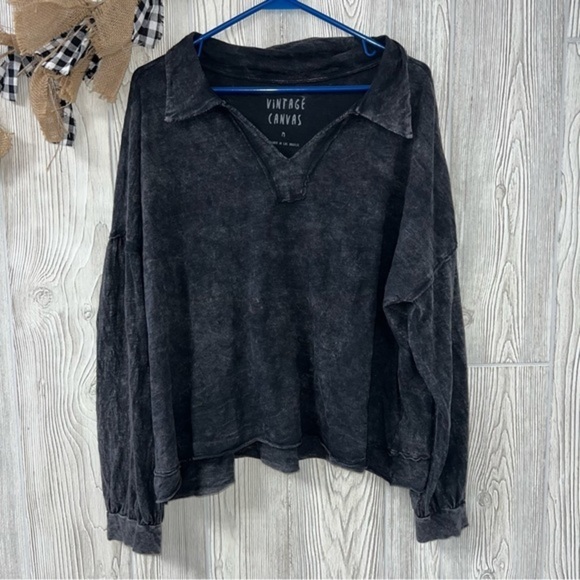 Vintage Canvas Poet Blouse Full Sleeves Victorian
Medium Cotton - Picture 8 of 8